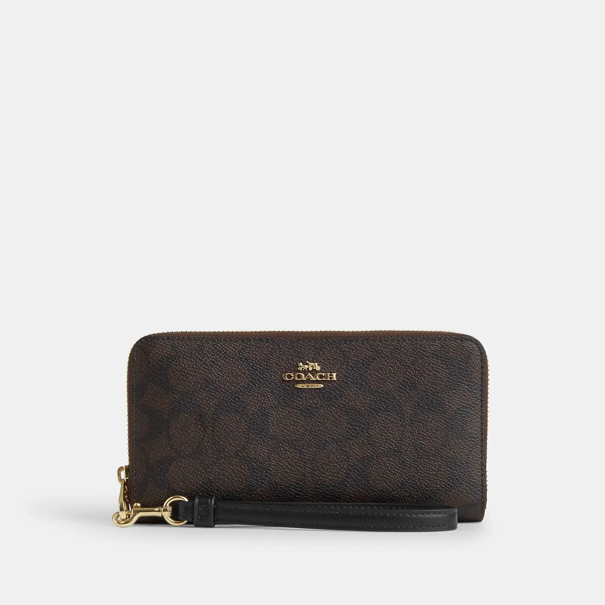 Coach Long Zip Around Wallet