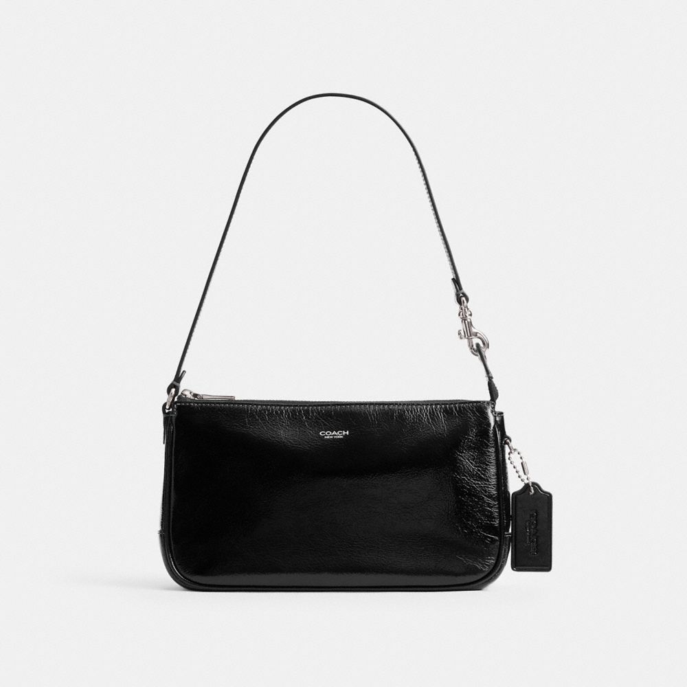 Coach Plaza Bag With Glazed Leather