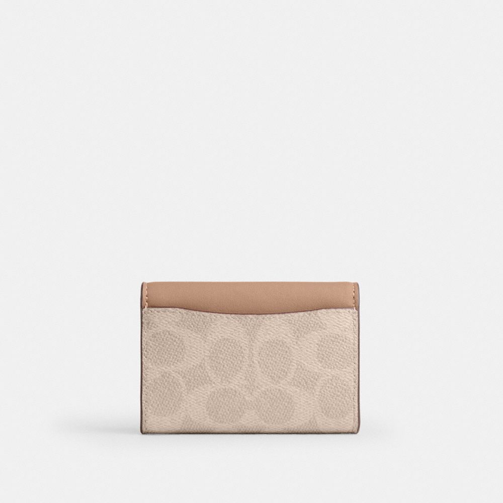 Coach Flap Card Case