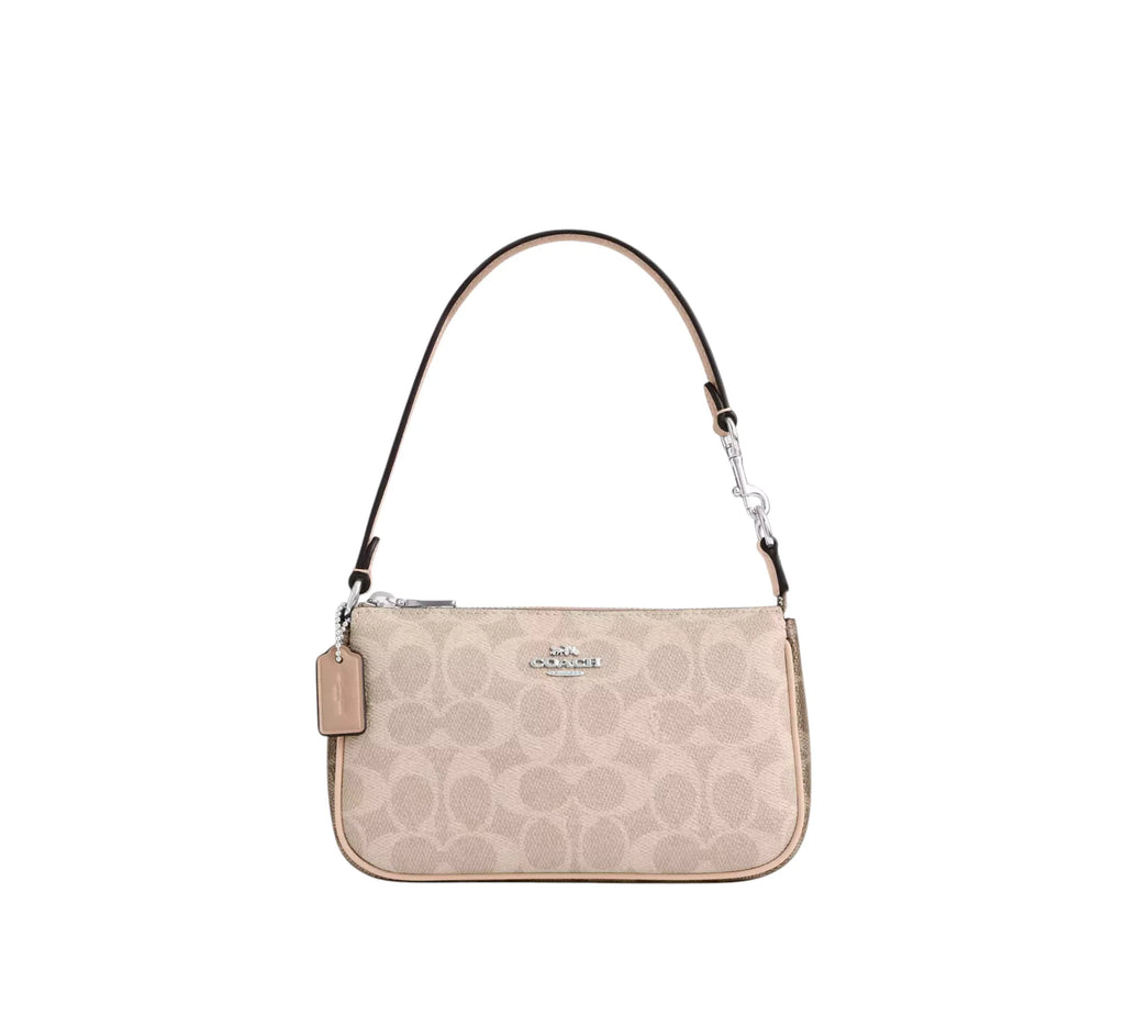 Coach Nolita 19 in Signature Canvas – Mini Clutch Bag