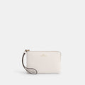 Coach Corner Zip Wristlet