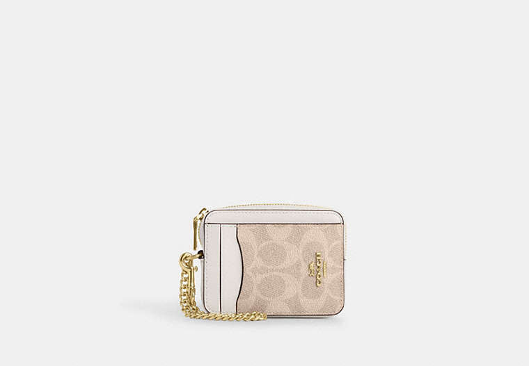Coach Zip Card Case