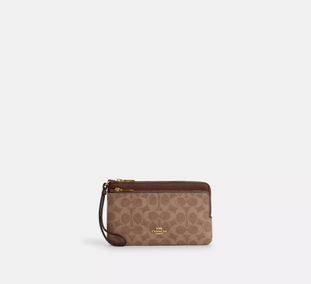 Coach Double Zip Wallet