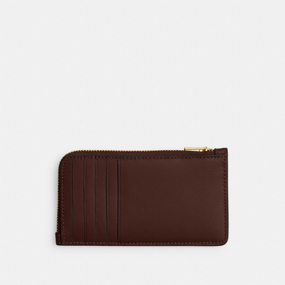 Coach New York Zip Card Case